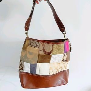 Coach Patchwork Bucket Bag